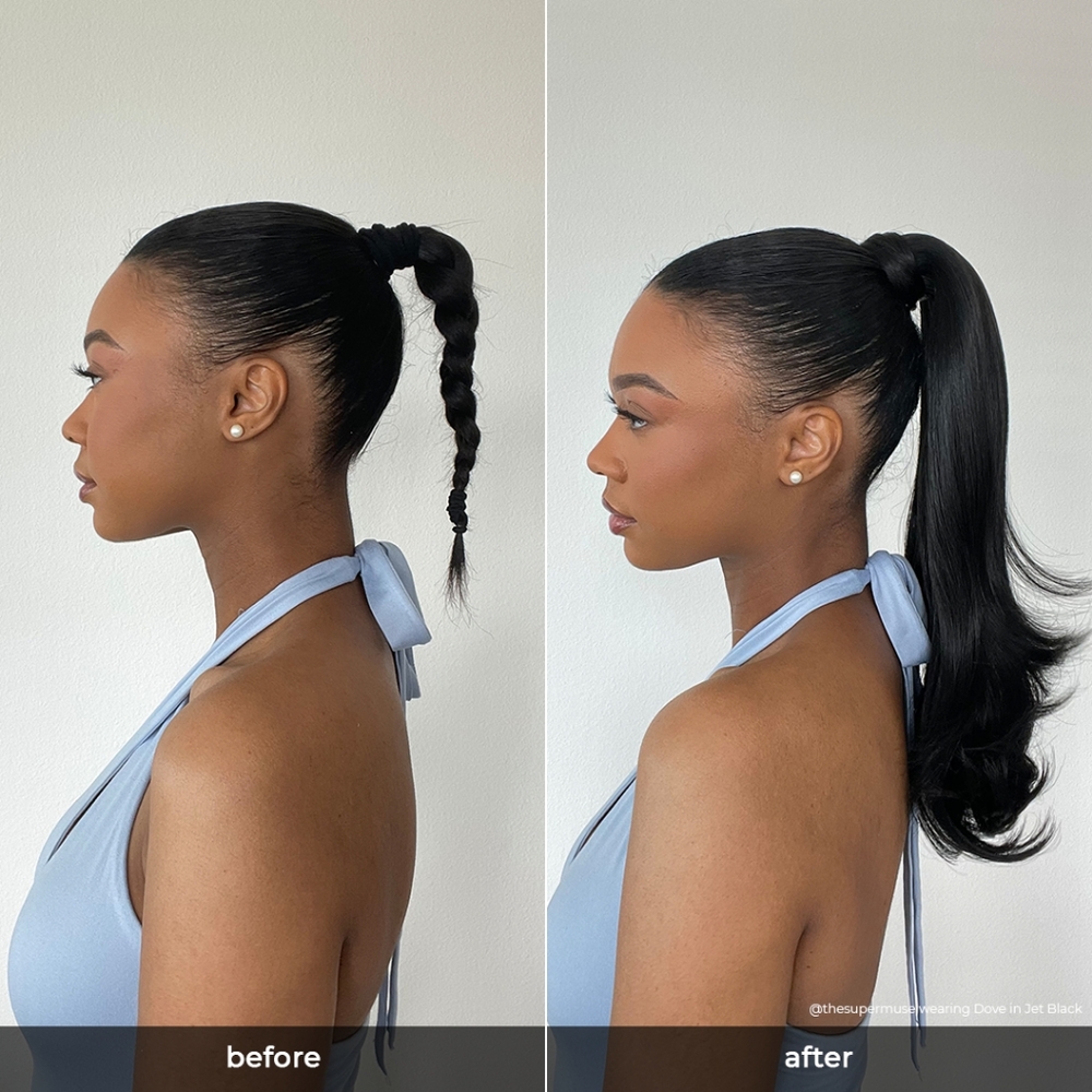 Insert Name Here Dove Ponytail Extension